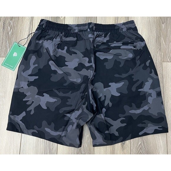 Flint Park Advantage Lined Camo Athletic Shorts Mens Size Medium 7” Inseam NEW - Picture 6 of 10